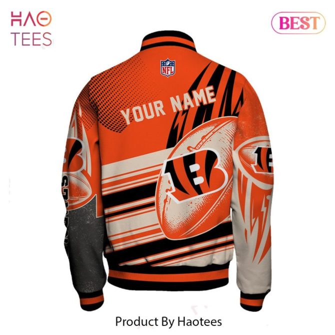 Custom Cincinnati Bengals Nfl Jacket - Personalized Football Fan Gear - Image 3