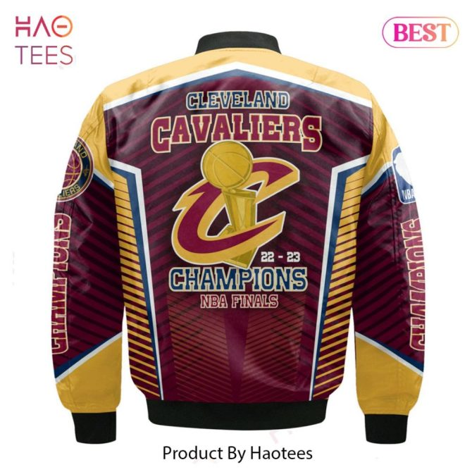Hot Cleveland Cavaliersnational Basketball Association   Unisex 3D Bomber Jacket - Image 3