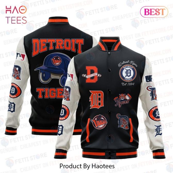 Detroit Tigers Varsity Jacket - Stylish Baseball Fan Apparel By Haotees