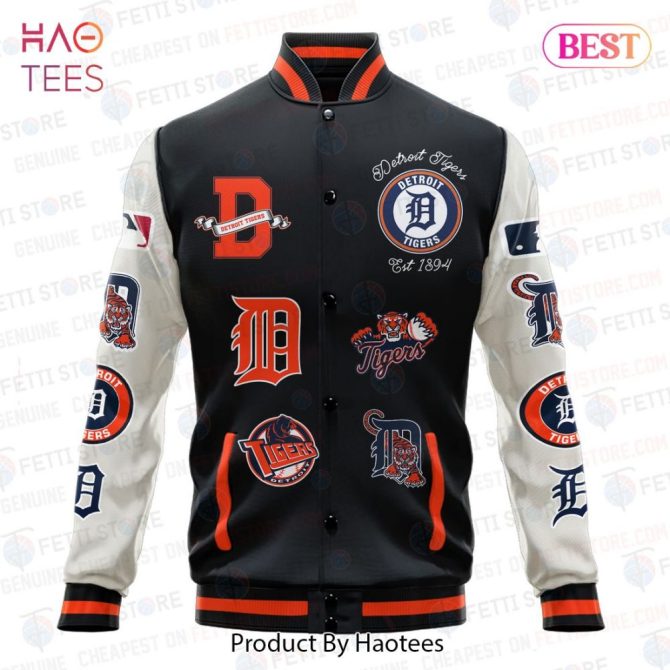 Detroit Tigers Varsity Jacket - Stylish Baseball Fan Apparel By Haotees - Image 2