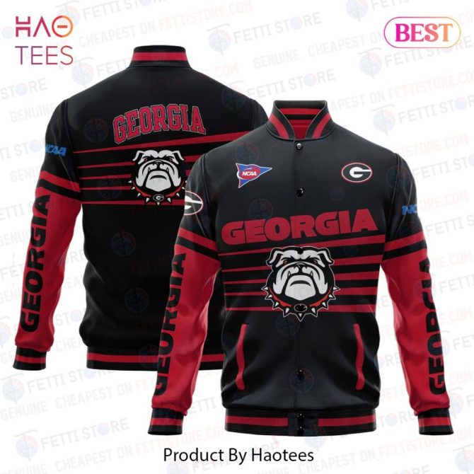 Georgia Bulldogs Ncaa Varsity Jacket - Official Team Apparel For Fans
