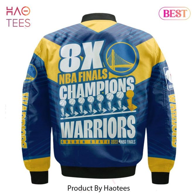 Hot Golden State Warriorsnational Basketball Association   Unisex 3D Bomber Jacket - Image 3