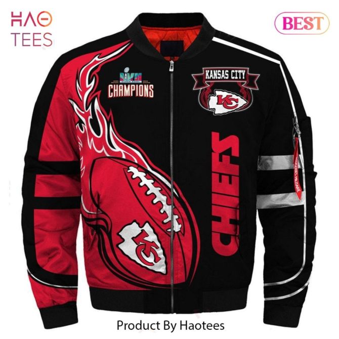 Hot Kansas City Chiefssuper Bowl Championship   Unisex 3D Bomber Jacket