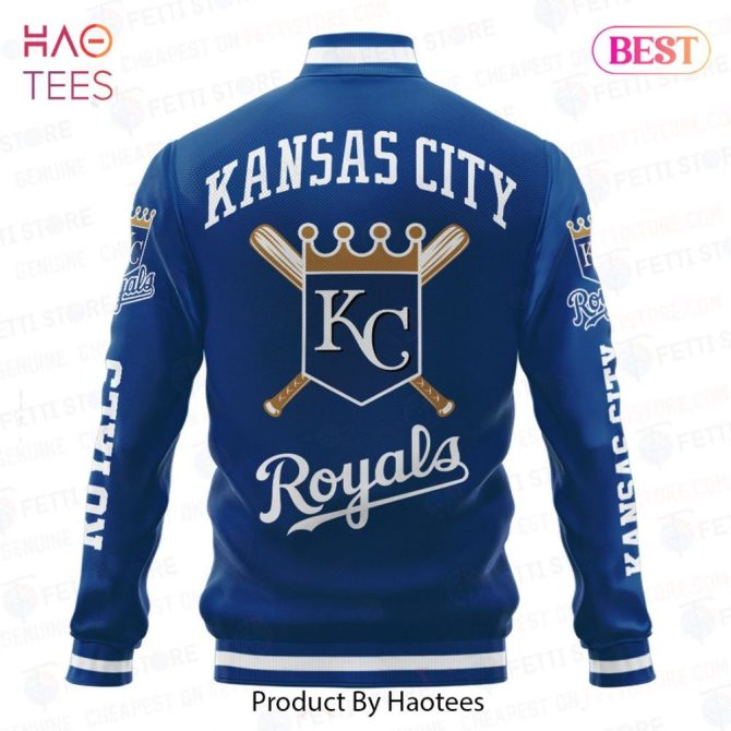 Kansas City Royals Mlb Varsity Jacket - Premium Fan Apparel By Haotees - Image 2