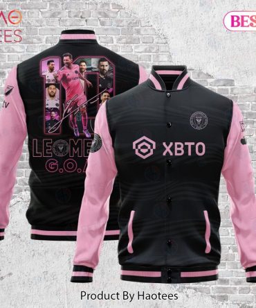 Limited Edition Pink & Black Soccer Legend Jacket – Stylish Fan Gear By Haotees