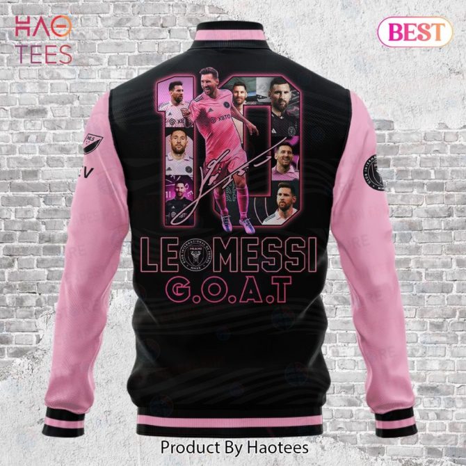 Limited Edition Pink & Black Soccer Legend Jacket – Stylish Fan Gear By Haotees - Image 3
