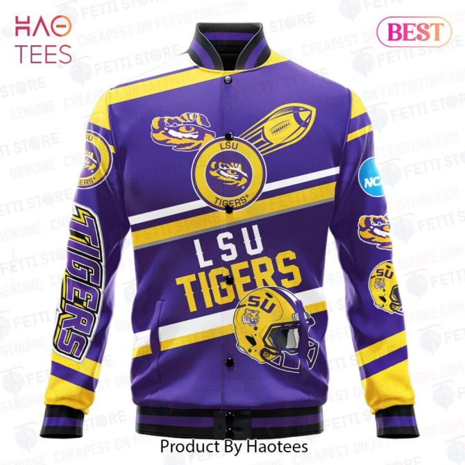 Lsu Tigers Bomber Jacket - Official Ncaa Apparel For True Fans - Image 2