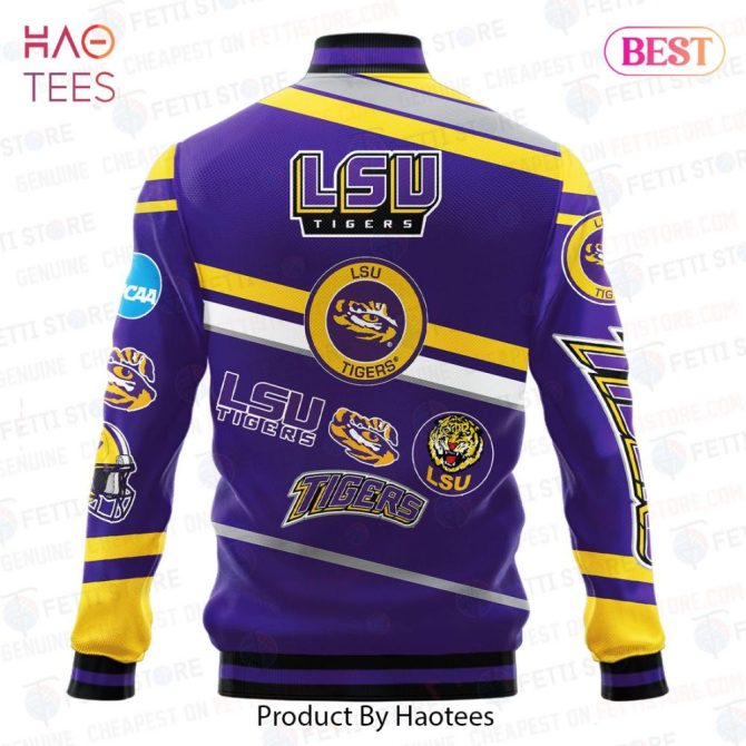 Lsu Tigers Bomber Jacket - Official Ncaa Apparel For True Fans - Image 3