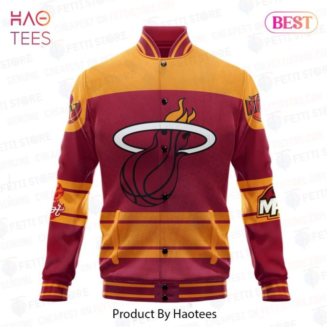 Miami Heat Varsity Jacket - Bold Design, Perfect For Fans , Limited Edition - Image 2