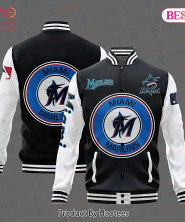 Miami Marlins Varsity Jacket - Stylish Mlb Baseball Fan Gear For Men & Women