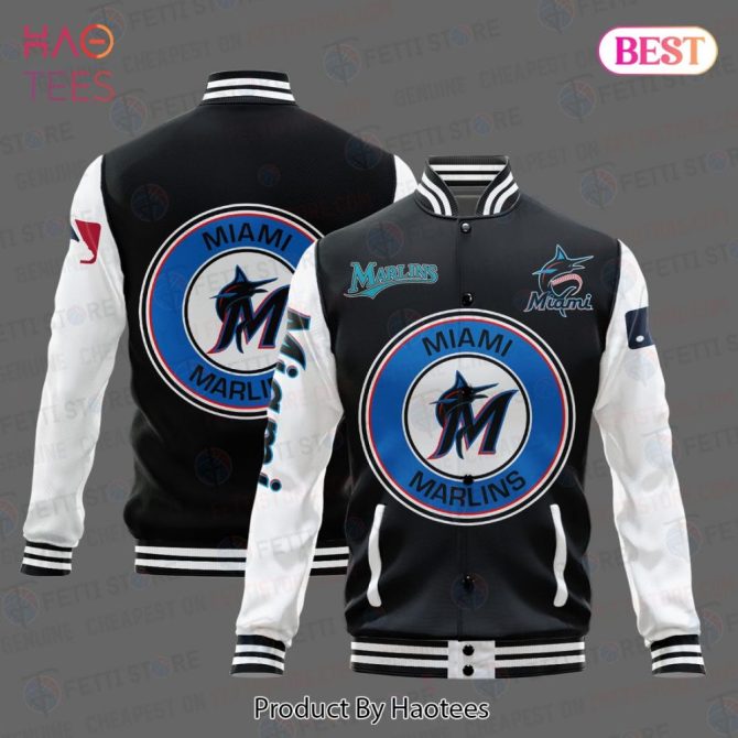 Miami Marlins Varsity Jacket - Stylish Mlb Team Apparel For Fans