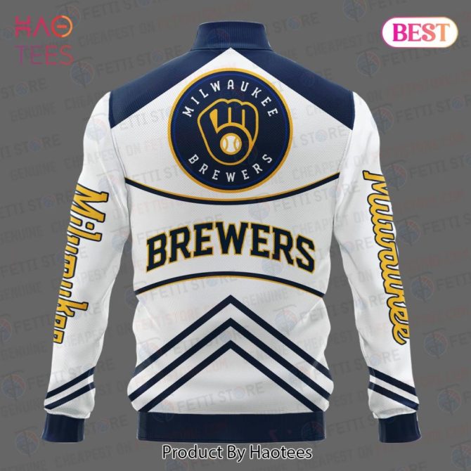 Milwaukee Brewers Bomber Jacket – Stylish Team Apparel For Fans , Limited Edition - Image 3