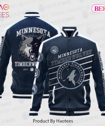 Minnesota Timberwolves Bomber Jacket - Stylish Fan Gear For Ultimate Support