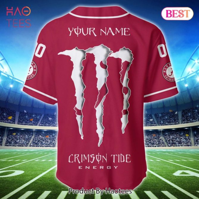 Custom Crimson Tide Baseball Jersey - Personalized Name & Number - Unique Fan Gear - Image 2