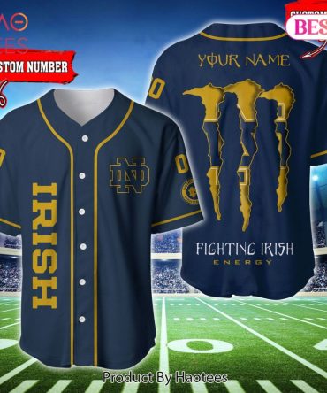 Custom Fighting Irish Jersey - Personalized Name & Number - Perfect Gift For Fans