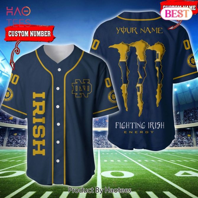 Custom Fighting Irish Jersey - Personalized Name & Number - Perfect Gift For Fans