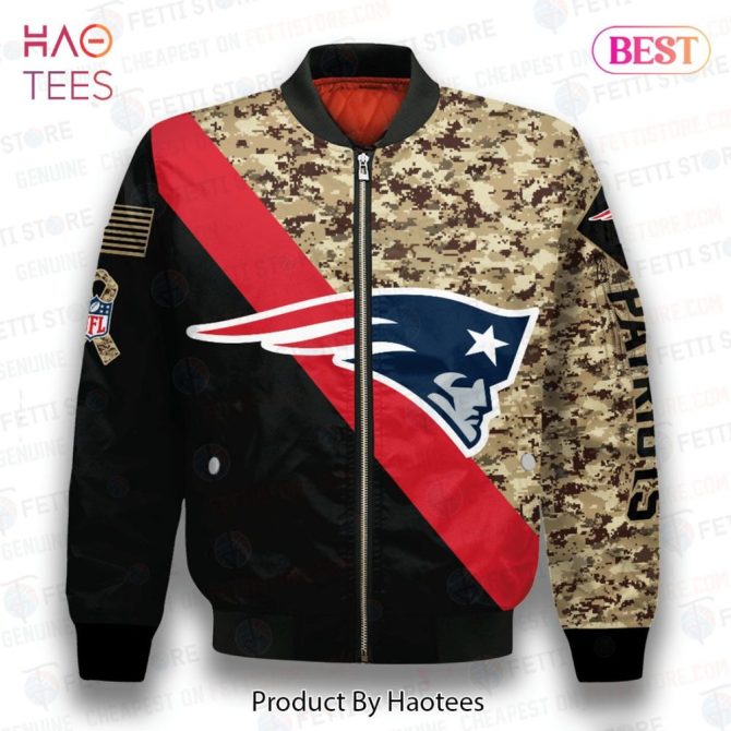Hot New England Patriotsnational Football League Aop Bomber Jacket - Image 2