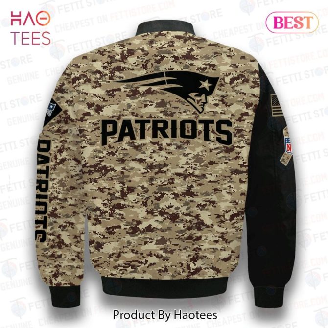 Hot New England Patriotsnational Football League Aop Bomber Jacket - Image 3