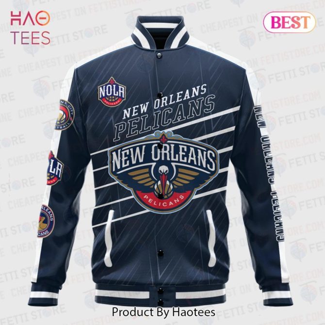 New Orleans Pelicans Varsity Jacket - Stylish Fan Gear For Game Day , Haotees - Image 2