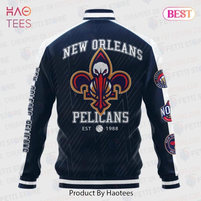 New Orleans Pelicans Varsity Jacket - Stylish Fan Gear For Game Day , Haotees - Image 3
