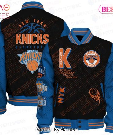 Ny Knicks Basketball Varsity Jacket - Stylish Fan Gear For Game Day , Limited Edition