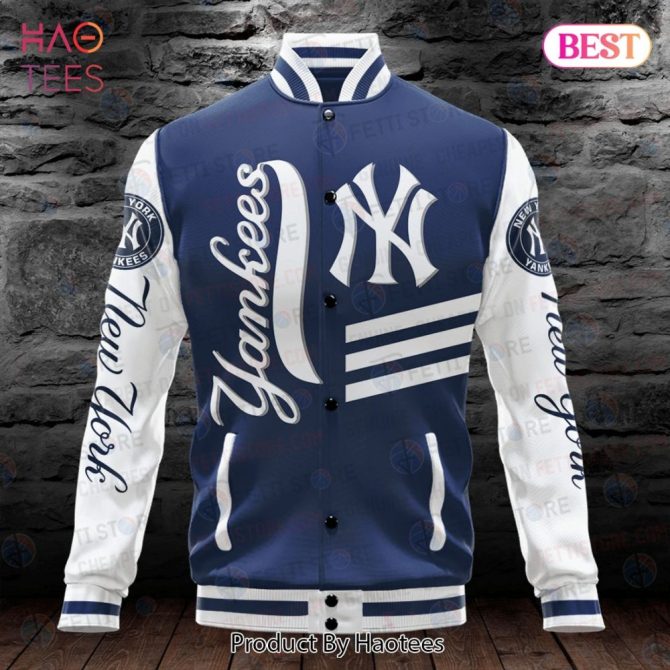 Ny Yankees Varsity Jacket - Stylish Baseball Fan Apparel For Men & Women - Image 2