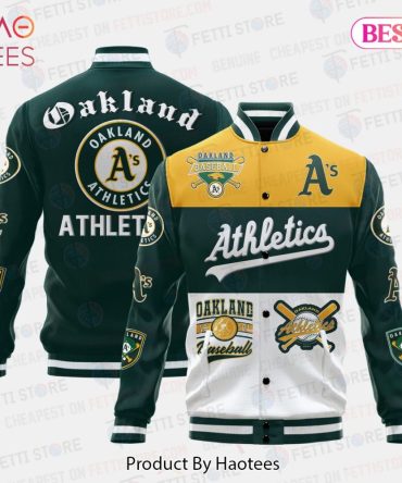 Oakland Athletics Varsity Jacket - Stylish Baseball Apparel For Fans