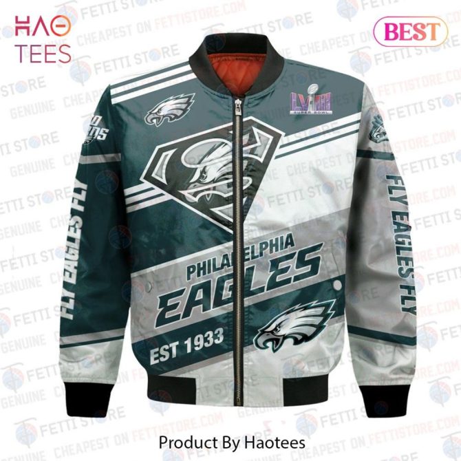 Hot Philadelphia Eagles Est 1933 Print 3D Bomber Jacket - Image 2