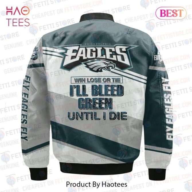 Hot Philadelphia Eagles Est 1933 Print 3D Bomber Jacket - Image 3