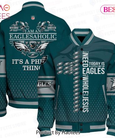 Eaglesaholic Jacket - Ultimate Philadelphia Eagles Fan Apparel - Limited Edition