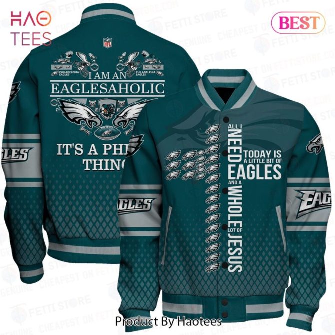 Eaglesaholic Jacket - Ultimate Philadelphia Eagles Fan Apparel - Limited Edition