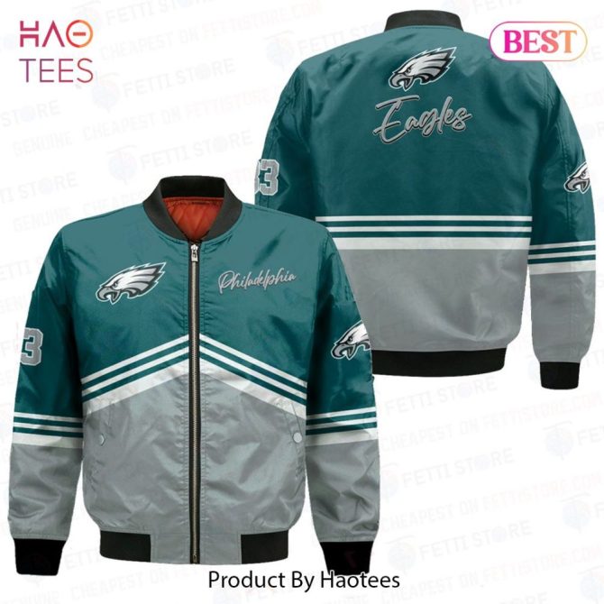 Hot Philadelphia Eaglesnational Football League Aop Bomber Jacket