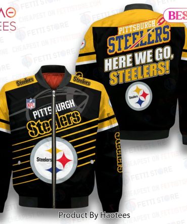 Hot Pittsburgh Steelers National Football League 3D Bomber Jacket