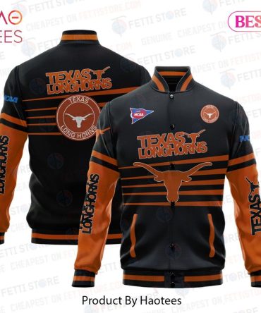 Texas Longhorns Varsity Jacket – Stylish Ncaa Fan Gear By Haotees