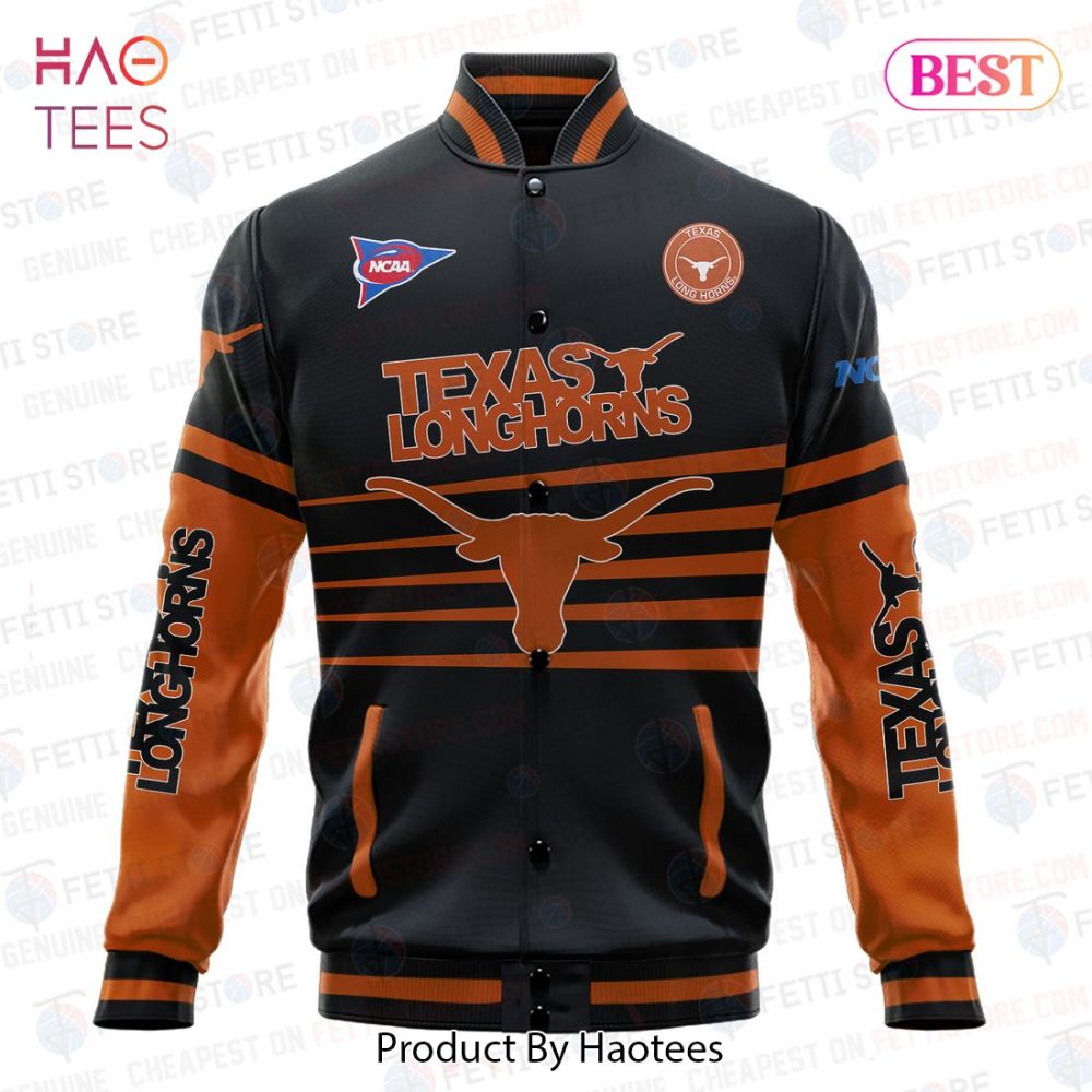 Texas Longhorns Varsity Jacket – Stylish Ncaa Fan Gear By Haotees - Image 2