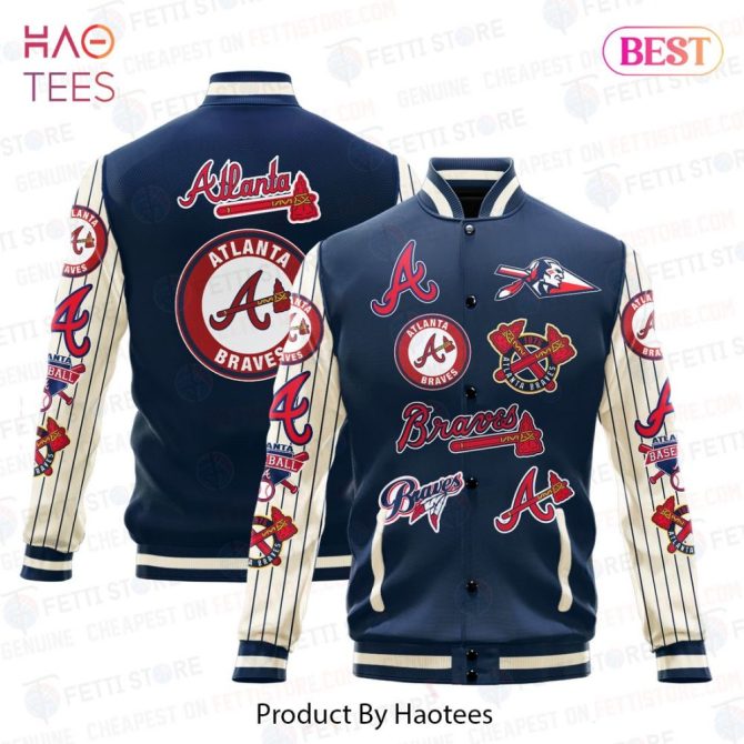 Atlanta Braves Varsity Jacket – Stylish Baseball Team Fan Gear By Haotees