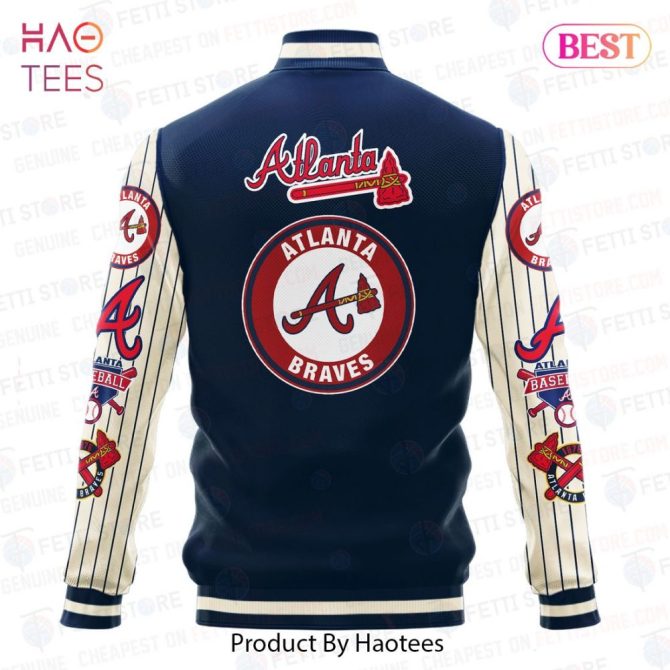 Atlanta Braves Varsity Jacket – Stylish Baseball Team Fan Gear By Haotees - Image 3