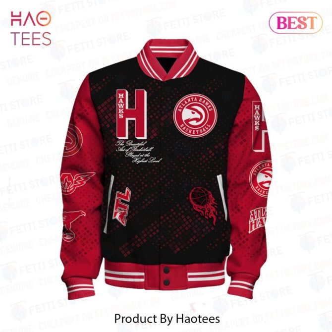 Atlanta Hawks Varsity Jacket - Premium Basketball Fan Gear For Ultimate Style & Comfort - Image 2
