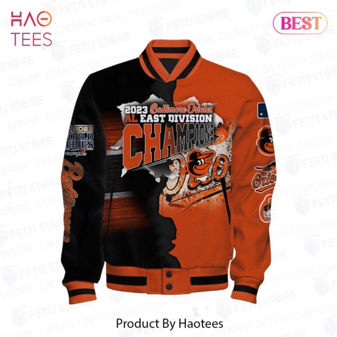 2023 Baltimore Orioles Al East Champs Varsity Jacket - Celebrate In Style! - Image 2