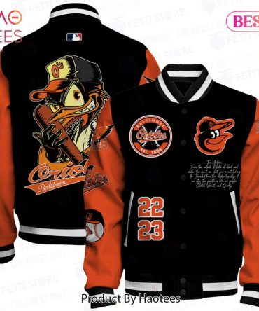 Stylish Baltimore Orioles Varsity Jacket - Perfect Gift For Baseball Fans!