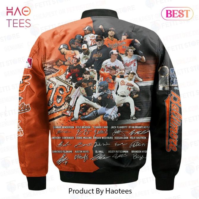 Hot Trend Baltimore Oriolesmajor League Baseball Aop Bomber Jacket - Image 3