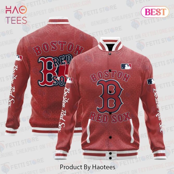 Boston Red Sox Varsity Jacket - Stylish Mlb Fan Gear By Haotees