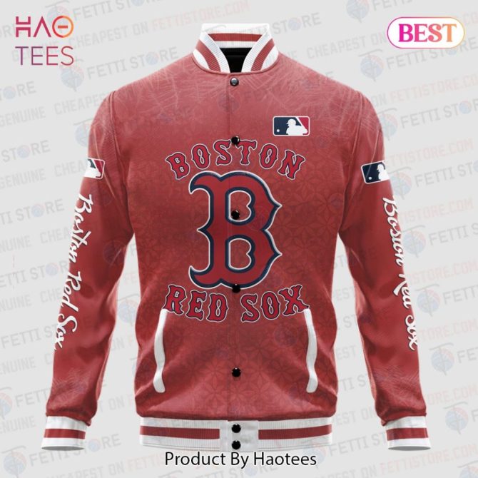 Boston Red Sox Varsity Jacket - Stylish Mlb Fan Gear By Haotees - Image 2