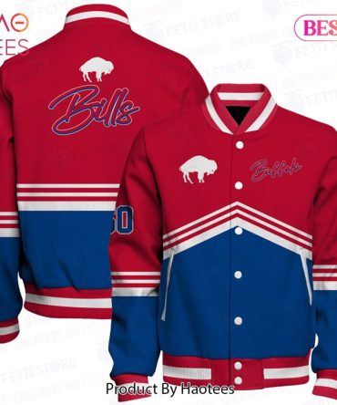 Buffalo Team Varsity Jacket - Bold Red & Blue Stylish Fan Gear