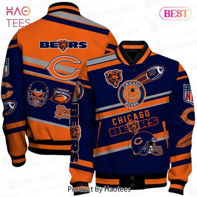 Chicago Bears Varsity Jacket - Stylish Nfl Fan Gear For Ultimate Supporters