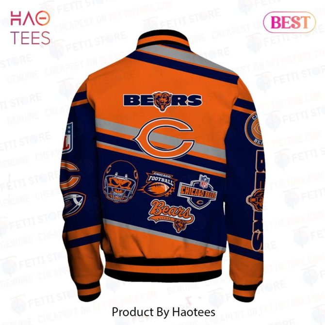 Chicago Bears Varsity Jacket - Stylish Nfl Fan Gear For Ultimate Supporters - Image 3
