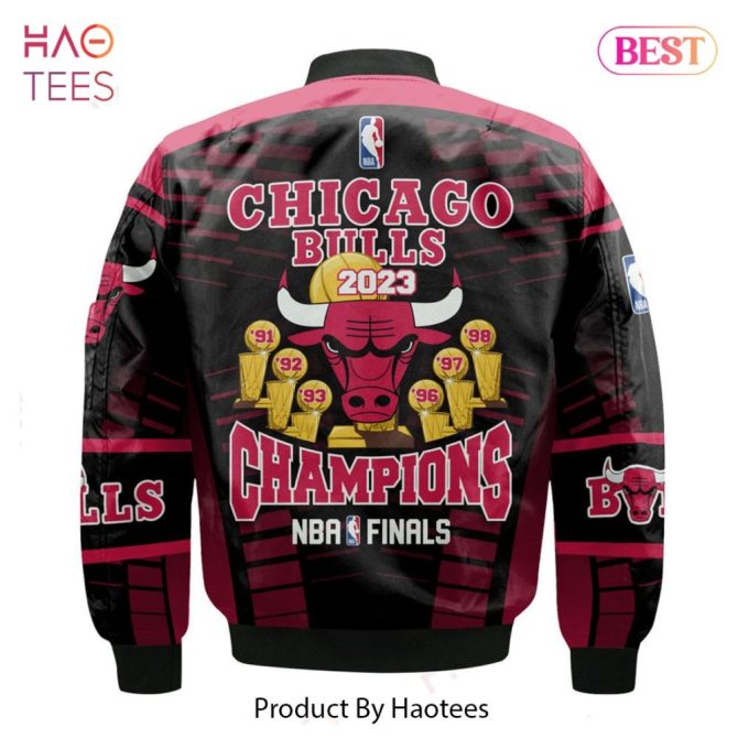 Hot Trend Chicago Bullsnational Basketball Association   Unisex 3D Bomber Jacket - Image 3