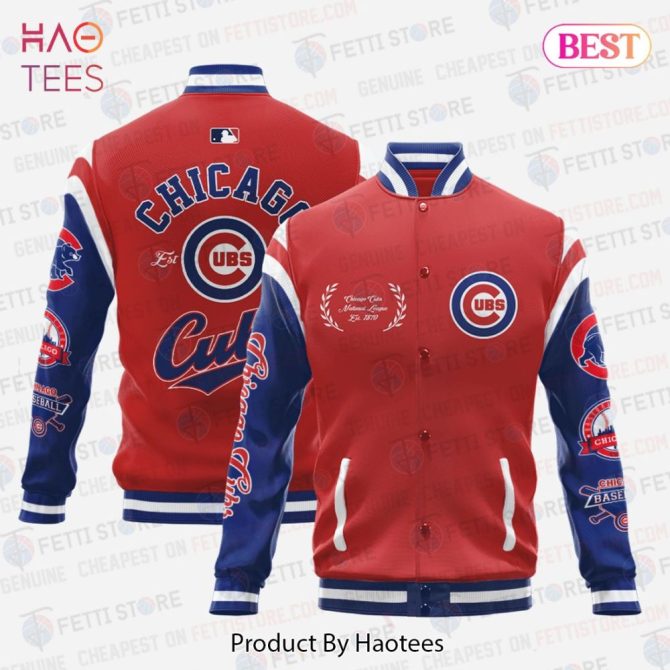 Chicago Cubs Varsity Jacket - Stylish Mlb Fan Gear For All Seasons
