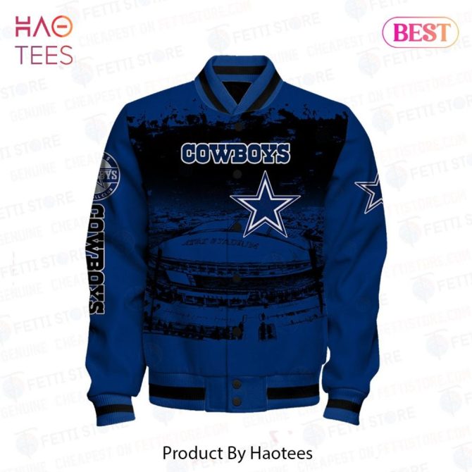 Die Hard Cowboys Fan Jacket – Bold Blue Varsity Style, Perfect Gift For Enthusiasts - Image 2