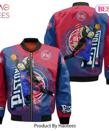 Hot Trend Detroit Pistonsnational Basketball Association   Unisex 3D Bomber Jacket